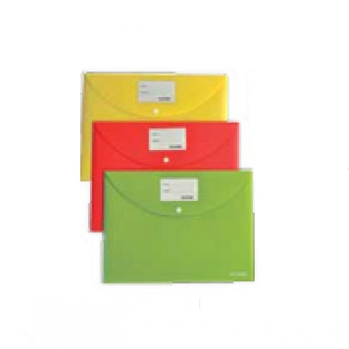 Atlas Document Bag F/s with Card Button. - (AS-F10031) - Al Masam Stationery LLC Main image
