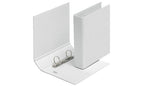 Silver Atlas Elite 2 D-ring binder with 25mm rings, ideal for filing and organizing documents.