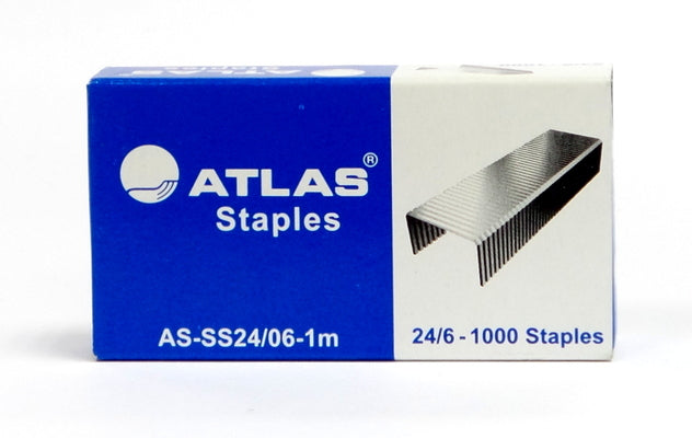 Atlas Staple Pin 24/6 Box Of 20pkt - Al Masam Stationery LLC Main image