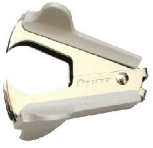 Atlas Staple Remover 4teeth Blister Pack Grey - Al Masam Stationery LLC Main image