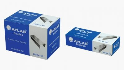 Atlas Staples No.10 Box of 20Pkt - Al Masam Stationery LLC Main image