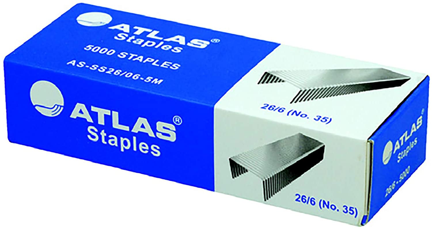 Atlas Tacker Staple Wire 13/08mm 5000Staples - Al Masam Stationery LLC Main image