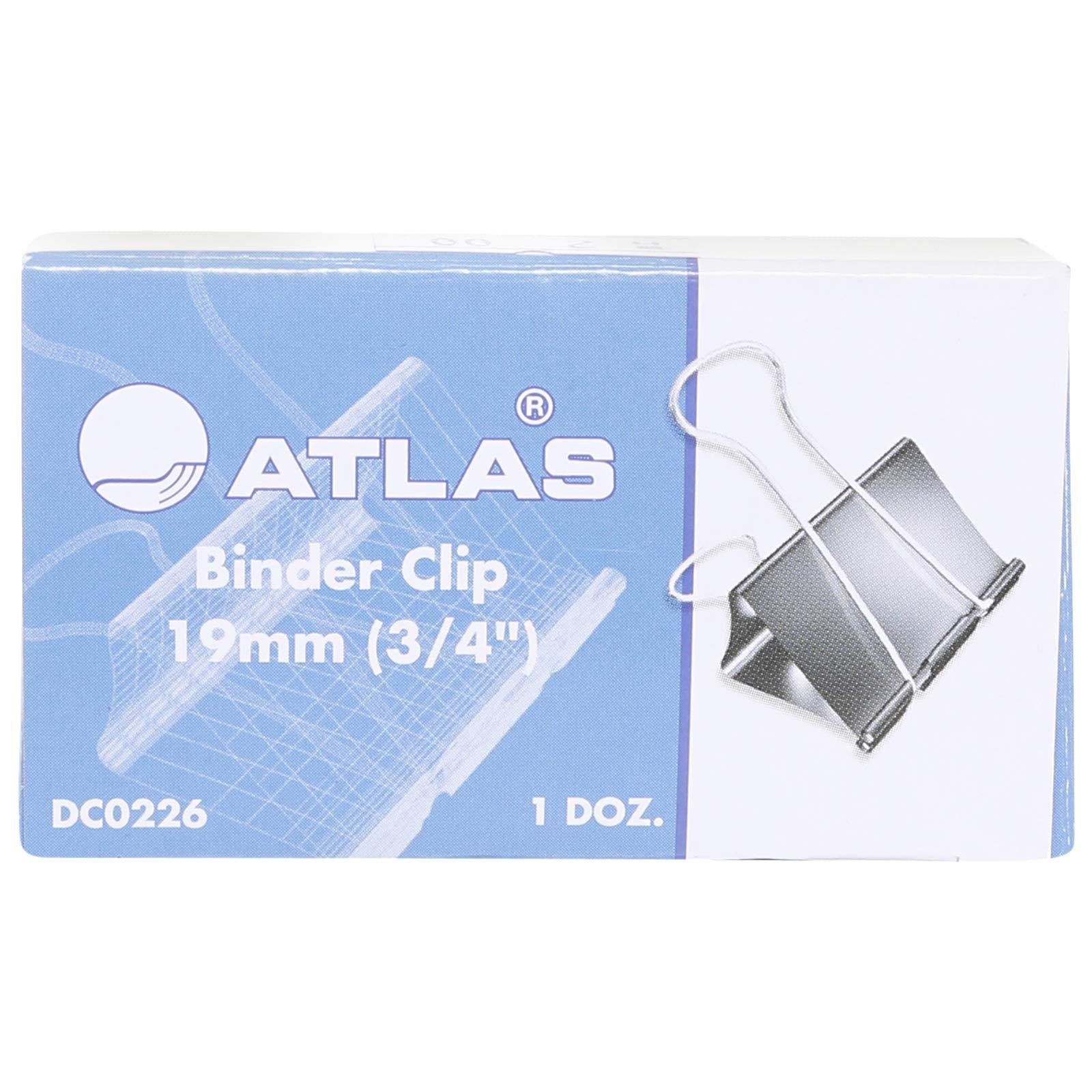 Hand Binder Double Clips 19mm - Al Masam Stationery LLC Main image