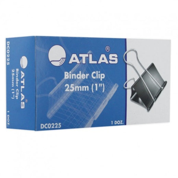 Hand Binder Double Clips 25mm - Al Masam Stationery LLC Main image