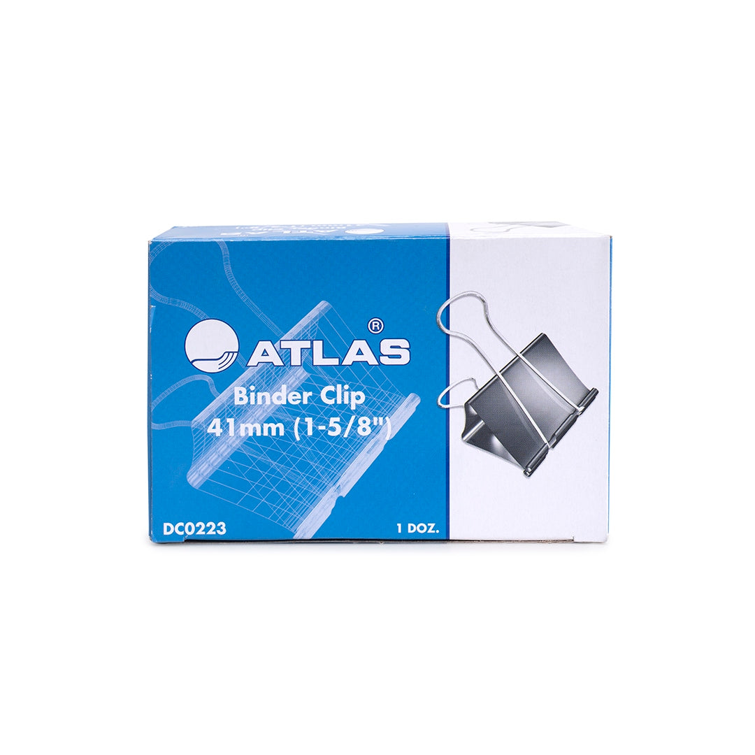 Hand Binder Double Clips 41mm - Al Masam Stationery LLC Main image