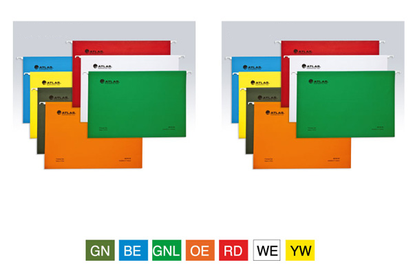 Hanging File Atlas Full scap size - Al Masam Stationery LLC