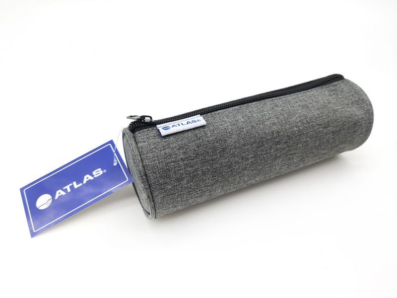 Atlas Pencil Case SWB-160077 Grey - Al Masam Stationery LLC Main image