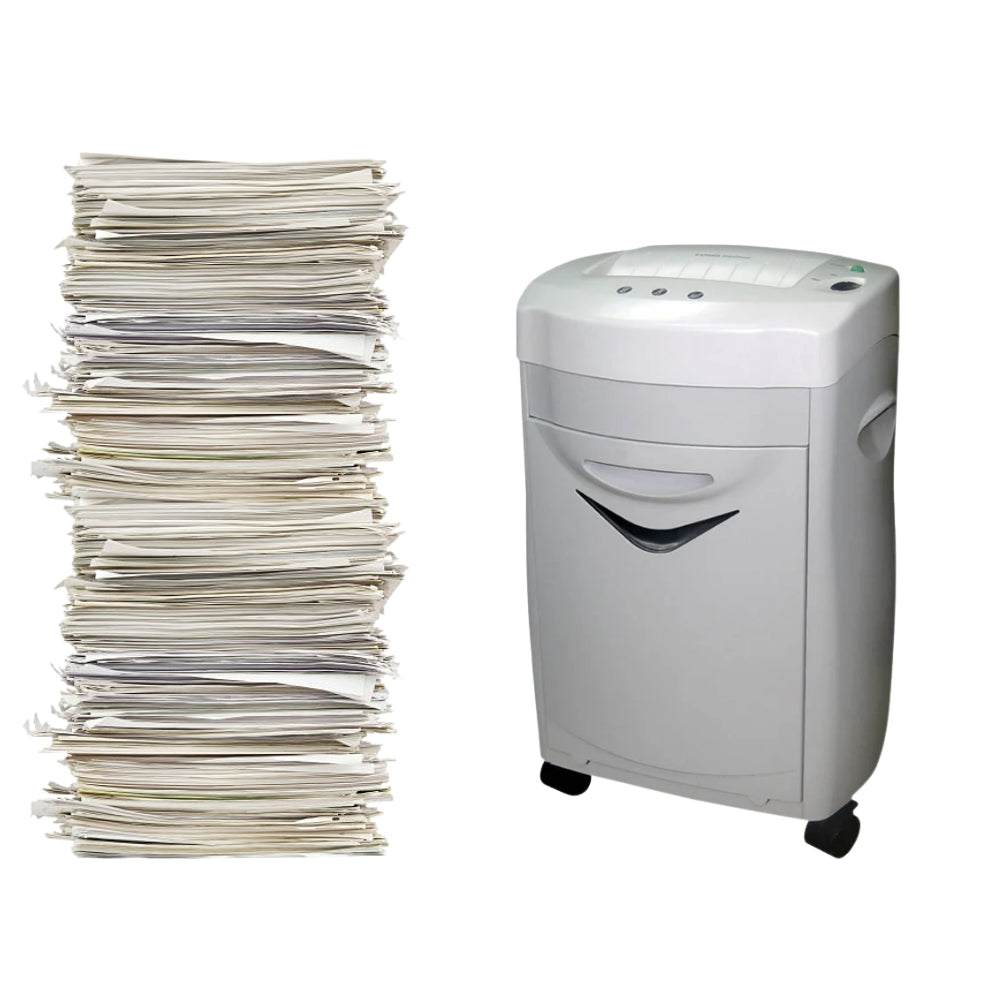 Atlas Cross Cut Shredder Machine  3x9mm 9sheet - Al Masam Stationery LLC - Shredder Machines - Shredder Machines