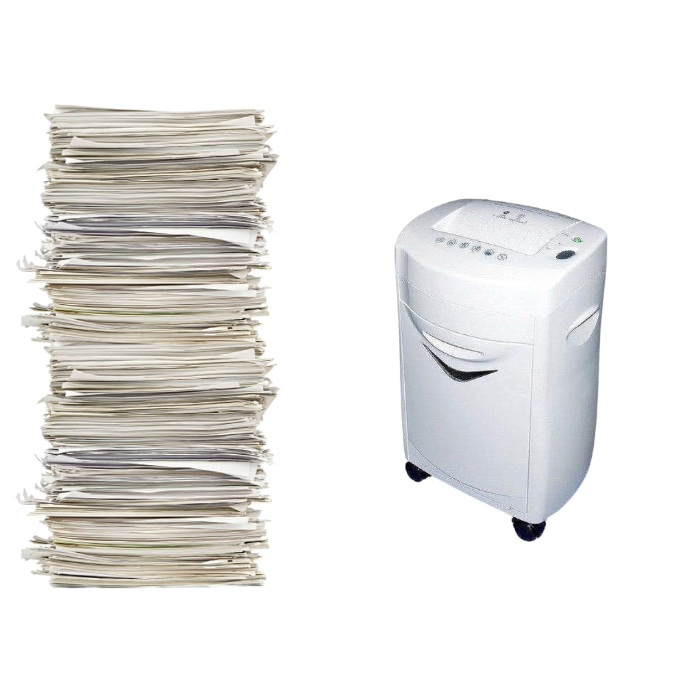 Atlas 1540 - Cross Cut Shredder Machine 4x25mm 15sheet Secondary image