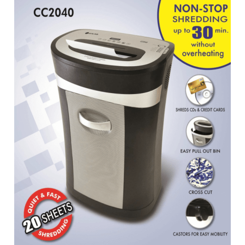 Atlas Cross Cut Shredder Machine 4x44mm 20sheet Secondary image