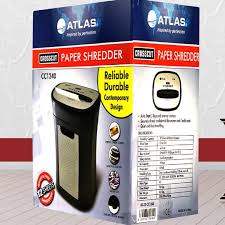 Atlas Destructeur 1240 Shredder Machine 4x33 12sheet - Al Masam Stationery LLC - Shredder Machines - Shredder Machines