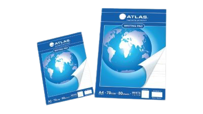 ATLAS WRITING PAD A4 70GSM 80 SHEETS