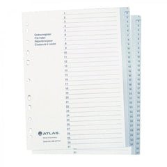 Atlas 1-31 Plastic Divider A4 - Al Masam Stationery LLC