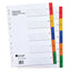 Atlas 1-5 PP Col A - Z Divider Multicolor - Al Masam Stationery LLC