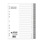 Atlas 1-7 Plastic Divider A4 | Numbered File Index