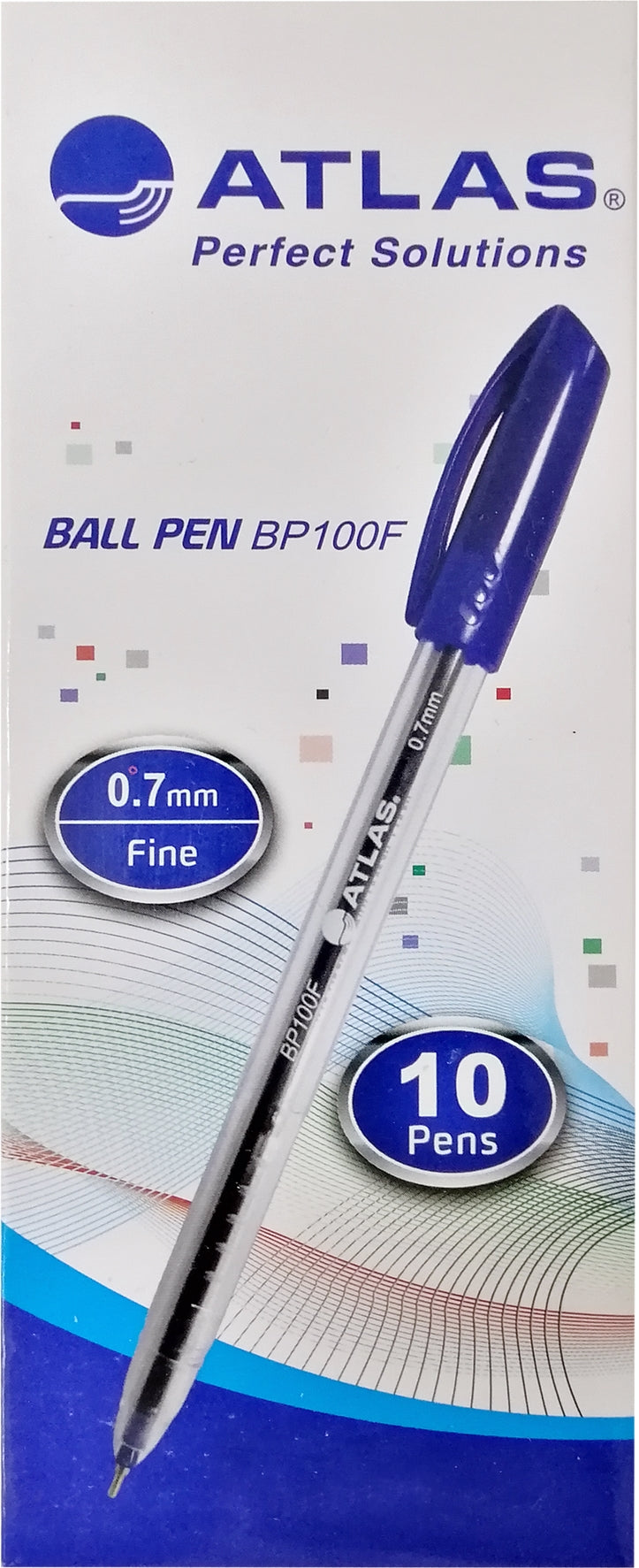 Atlas Ball Pen Blue 0.7mm - Al Masam Stationery LLC Main image