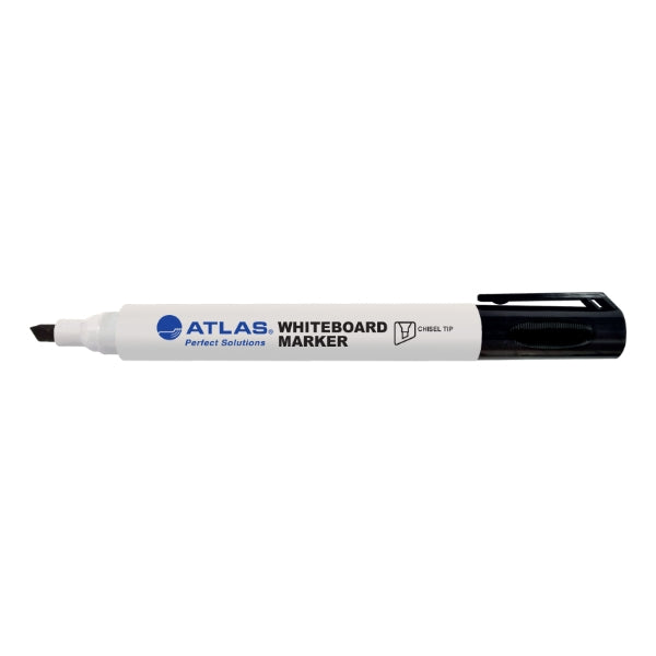 Atlas Bullet Whiteboard Marker Chisel Tip Pack Blue - Al Masam Stationery LLC Main image