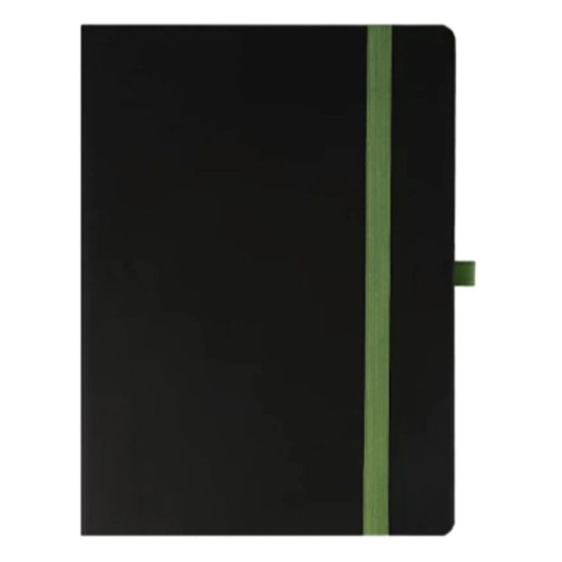 Atlas Elite Ruled Note Book With 4 Tabs 240 Pages Black - Al Masam Stationery LLC Main image