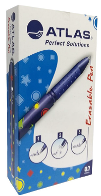 Atlas Erasable Pen 0.7mm - Al Masam Stationery LLC Main image