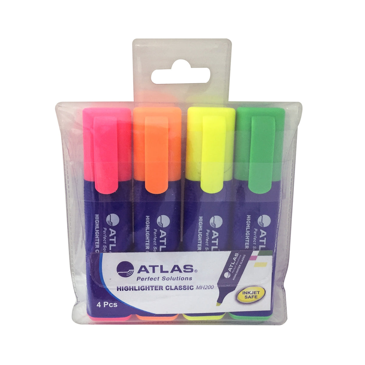 Atlas Highlighter Pack - Al Masam Stationery LLC Main image