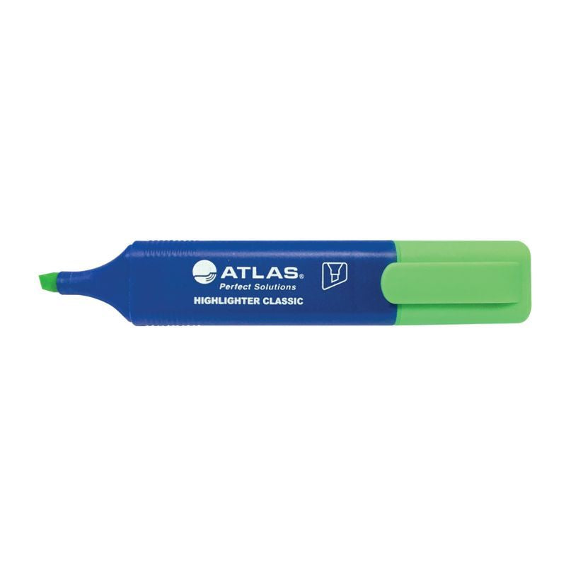Atlas Highlighter Pack Green - Al Masam Stationery LLC Main image