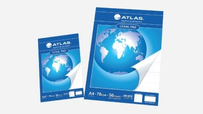 Atlas Legal Pad A5 70gsm 50 Sheets - Al Masam Stationery LLC Main image