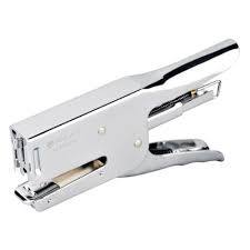 Atlas Plier Stapler Silver Chrome 26/6, 24/6 25 Sheet - Al Masam Stationery LLC Main image