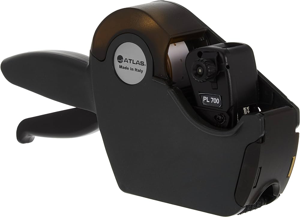 Atlas Price Labeler (Sky) 8digit Black - Al Masam Stationery LLC Main image