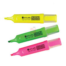 Atlas Marka Highlighter - Al Masam Stationery LLC Main image