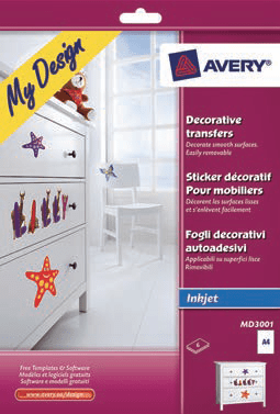 Avery® Decorative Transfer - Al Masam Stationery LLC Main image