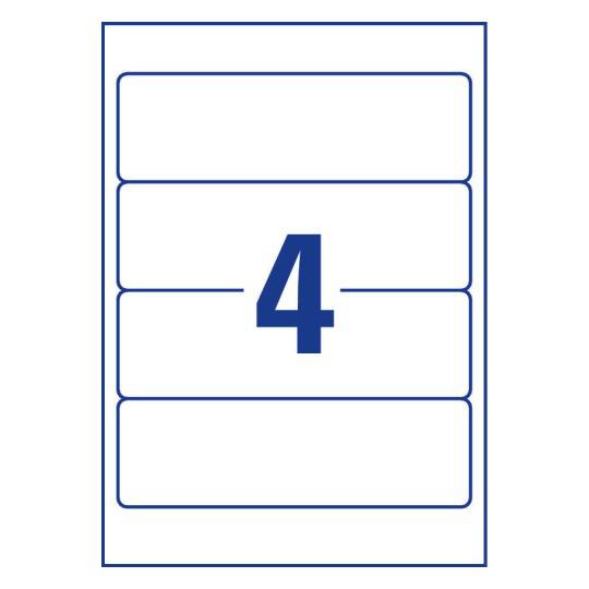 Filing Labels 61 x 192 mm - Al Masam Stationery LLC