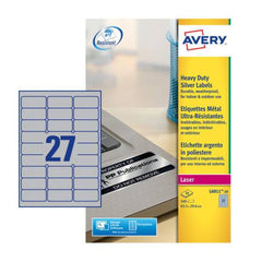 Heavy duty labels 63.5 x 29.6 mm - Al Masam Stationery LLC