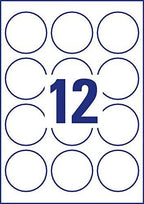 Labels in Special Shapes 60 mm Round - Al Masam Stationery LLC