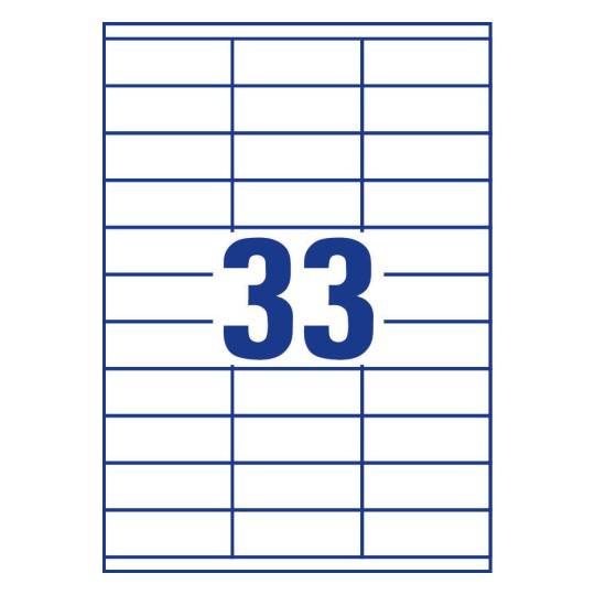 Multipurpose General Use Labels with Ultra Grip 70 x 25.4 mm A4 - Al Masam Stationery LLC