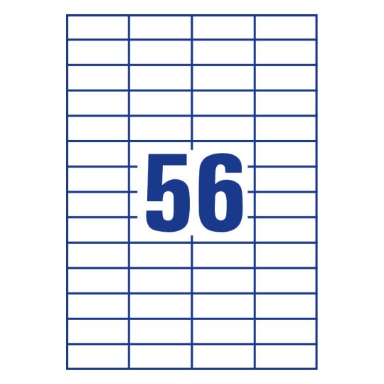 Multipurpose General-use Labelswith ultragrip, 52.5 x 21.2 mm A4 - Al Masam Stationery LLC