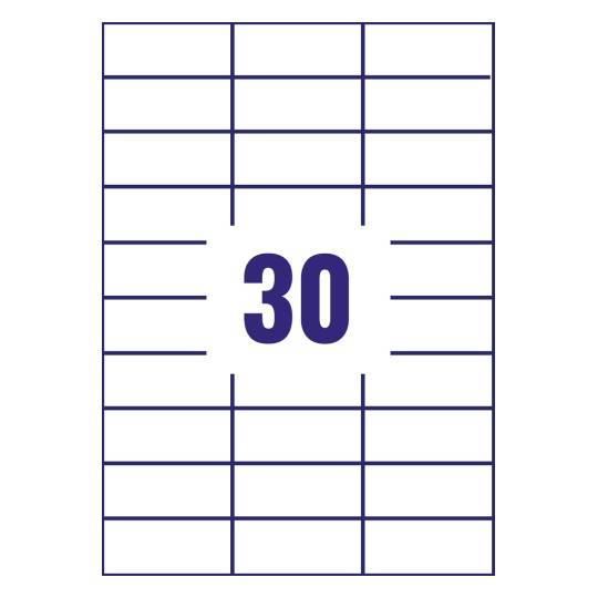 Multipurpose Labels General Use Labels 70 x 29.7 mm A4 Secondary image