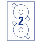 CD Labels Classic Size 117 mm - Al Masam Stationery LLC