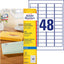 Address labels 45.7 x 21.2 mm - Al Masam Stationery LLC