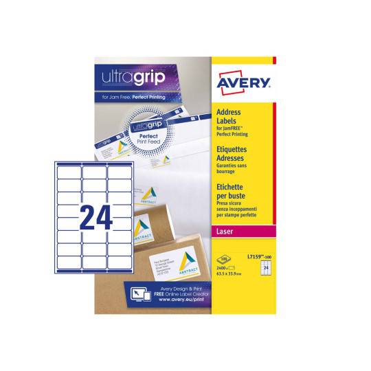 Address Labels 63.5 x 33.9 mm - Al Masam Stationery LLC