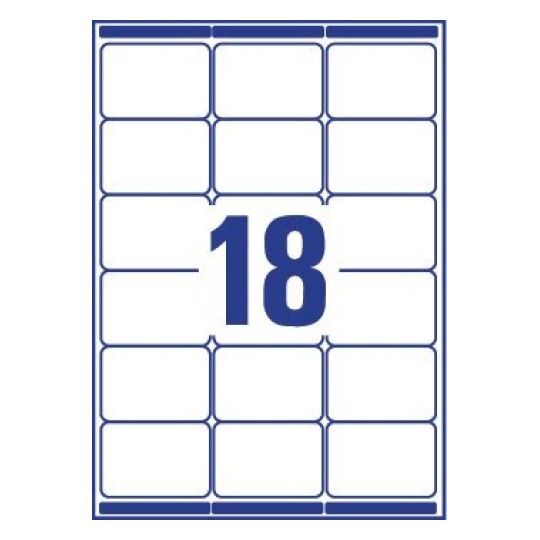 Address Labels 63.5 x 46.6 mm - Al Masam Stationery LLC