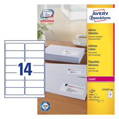 Avery Address Labels 99.1 x 38.1 mm - L7163-100 - Al Masam Stationery LLC