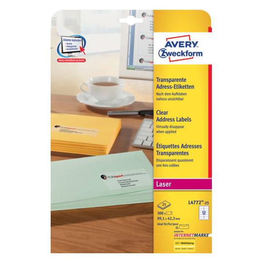 Address Labels 99.1 x 42.3 mm - Al Masam Stationery LLC Main image