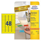 Coloured labels 45.7 x 21.2 mm - Al Masam Stationery LLC