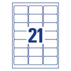Crystal Clear labels 63.5 x 38.1 mm - Al Masam Stationery LLC