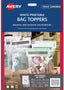 Double Side Printable Bag Toppers with Bags White - Al Masam Stationery LLC