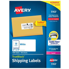 Easy Peel Address Labels Permanent Adhesive 1 Inch x 2-5/8 Inch for Laser Printers - Al Masam Stationery LLC