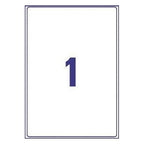 Glossy labels 210 x 297 mm - Al Masam Stationery LLC