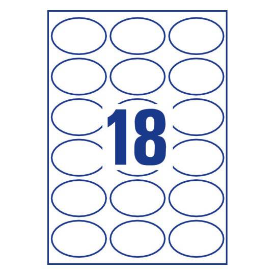 Glossy labels 63.5 x 42.3 mm Secondary image