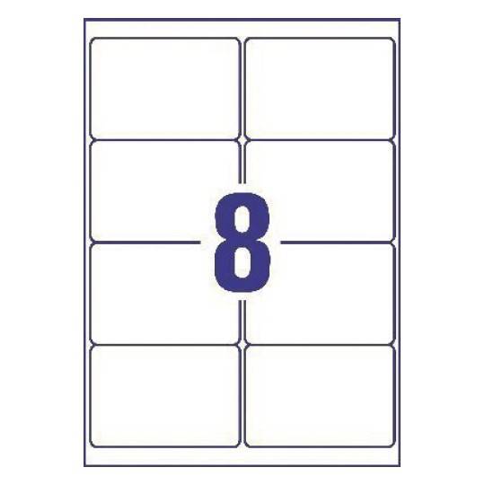 Glossy labels 99.1 x 67.7 mm - Al Masam Stationery LLC