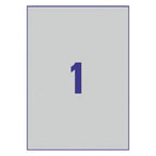 Heavy duty labels 210 x 297 mm - Al Masam Stationery LLC